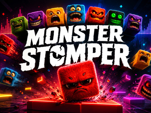 Spēle MONSTER STOMPER — bezmaksas online spēle