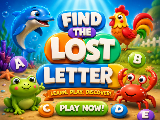 Spēle Find The Lost Letter 3D — bezmaksas online spēle