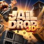 Spēle JAIL DROP 3D — bezmaksas online spēle