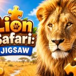 Spēle Lion Safari: Jigsaw Puzzles — bezmaksas online spēle