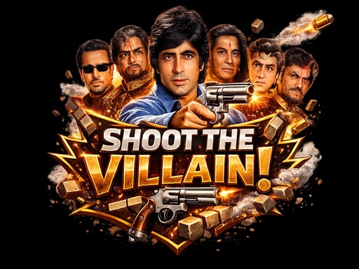 Spēle Shoot The Villain! — bezmaksas online spēle