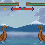 Spēle Boat Viking War — bezmaksas online spēle
