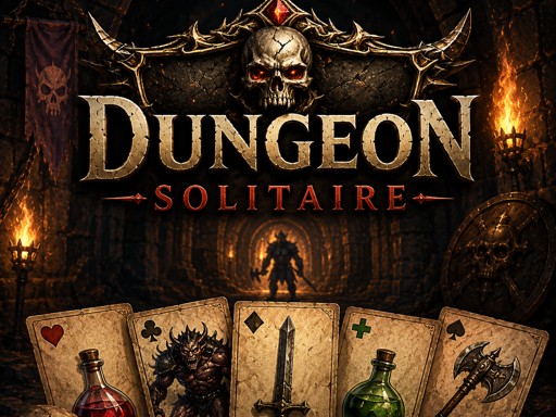 Spēle Dungeon Solitaire — bezmaksas online spēle