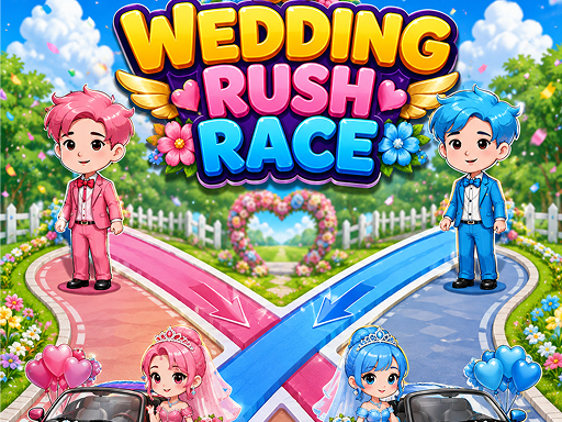 Spēle Wedding Rush Race — bezmaksas online spēle