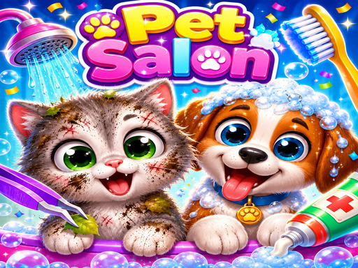 Spēle Pet Salon: Cute Doctor — bezmaksas online spēle