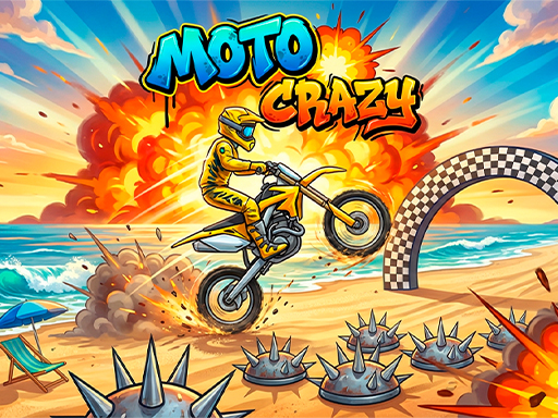 Spēle Crazy Moto — bezmaksas online spēle