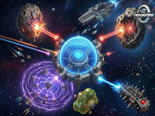 Spēle Nexusorbiter — bezmaksas online spēle