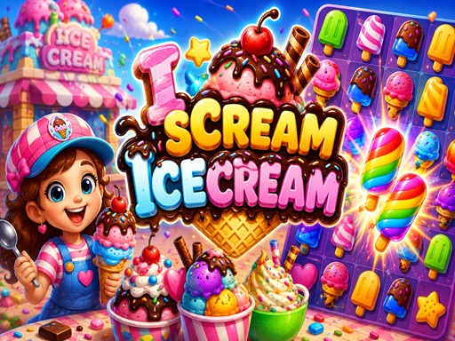 Spēle I Scream IceCream — bezmaksas online spēle