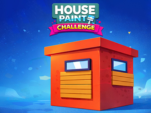 Spēle House Paint Challenge — bezmaksas online spēle