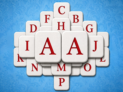 Spēle Alphabet Mahjong — bezmaksas online spēle
