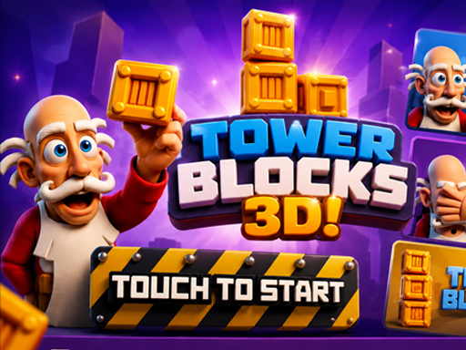 Spēle Tower Blocks Deluxe 3D — bezmaksas online spēle