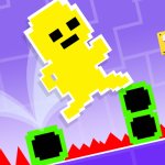 Spēle Geometry Man Dash Lite — bezmaksas online spēle