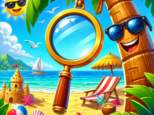 Spēle Summer Spot the Differense — bezmaksas online spēle