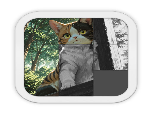Spēle Sliding Tile Puzzle Game — bezmaksas online spēle