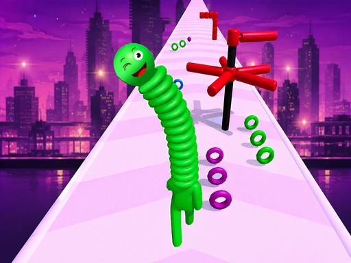 Spēle Neck Stack Rush — bezmaksas online spēle
