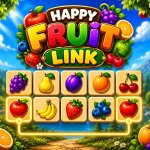 Spēle Happy Fruit Link — bezmaksas online spēle