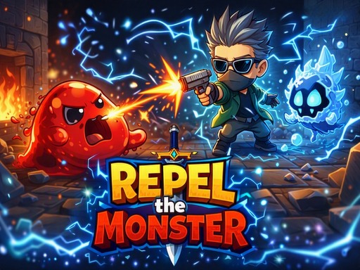 Spēle Repel The Monster — bezmaksas online spēle