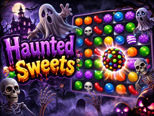 Spēle Haunted Sweets — bezmaksas online spēle