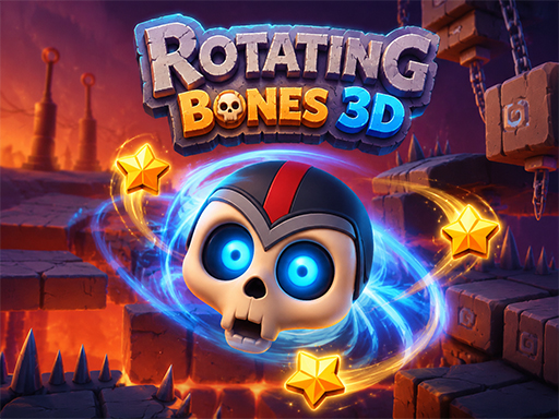 Spēle Rotating Bones 3D — bezmaksas online spēle