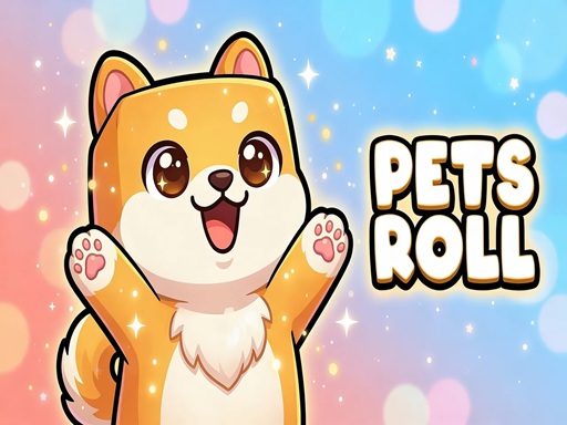 Spēle Pets Roll: Clicker — bezmaksas online spēle
