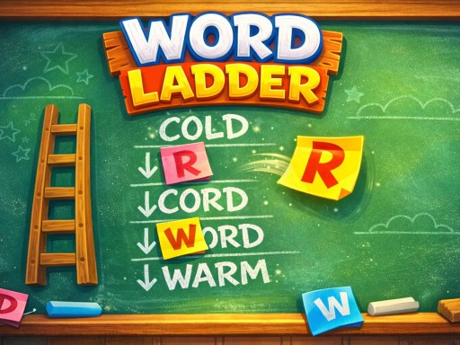 Spēle Word Ladder — bezmaksas online spēle