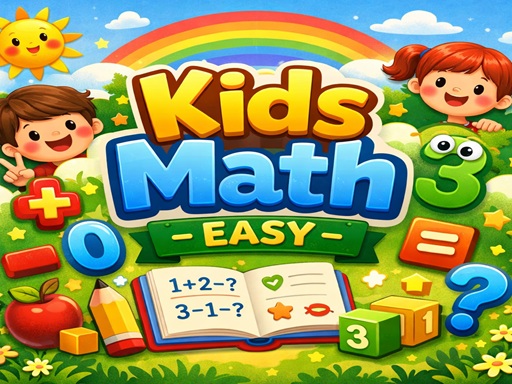 Spēle Kids Math   Easy — bezmaksas online spēle