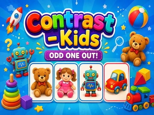 Spēle Contrast   Kids — bezmaksas online spēle