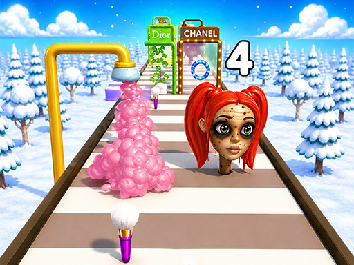 Spēle Mackup Runner Game — bezmaksas online spēle