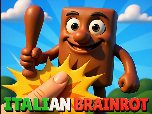 Spēle Brainrot Clicker Game 3D — bezmaksas online spēle