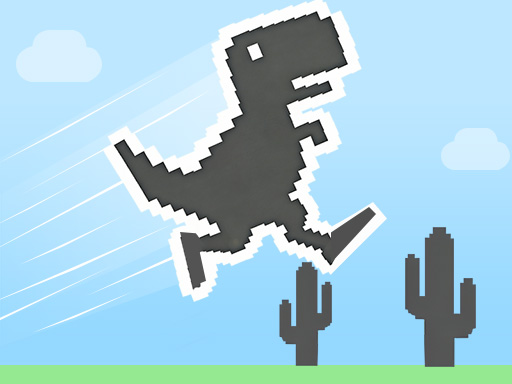 Spēle Doodle Dino Run — bezmaksas online spēle