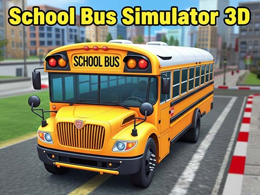 Spēle School Bus Simulator 3D — bezmaksas online spēle