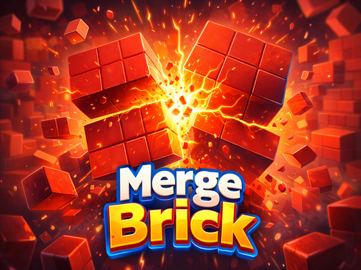 Spēle Merge Brick — bezmaksas online spēle