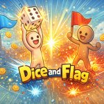 Spēle Dice and Flag — bezmaksas online spēle