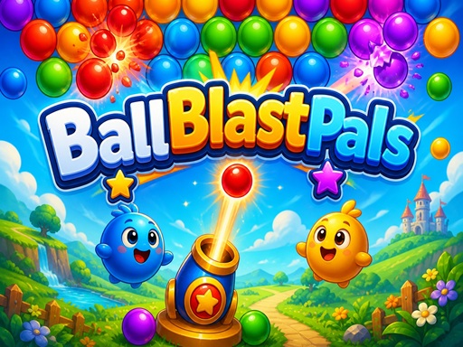 Spēle BallBlastPals — bezmaksas online spēle