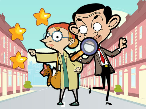 Spēle Mr. Bean Hidden Stars — bezmaksas online spēle