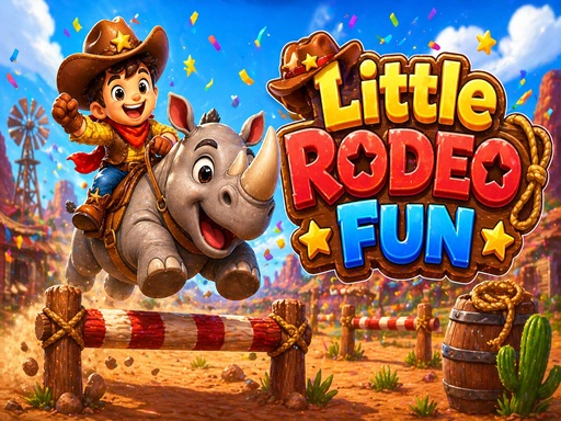 Spēle Little Rodeo Fun — bezmaksas online spēle
