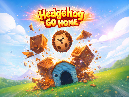 Spēle Hedgehog Go Home — bezmaksas online spēle