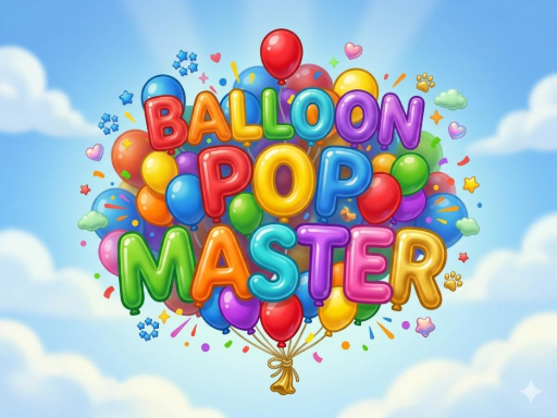 Spēle Balloon Pop Master — bezmaksas online spēle