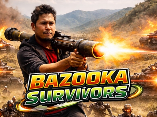 Spēle BAZOOKA SURVIVORS — bezmaksas online spēle