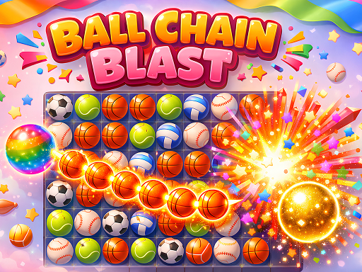 Spēle Ball Chain Blast — bezmaksas online spēle
