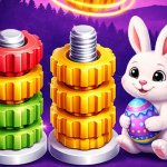 Spēle Sorting Nuts Puzzle Game — bezmaksas online spēle