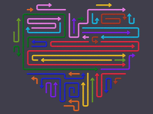 Spēle Arrow Rope Maze — bezmaksas online spēle