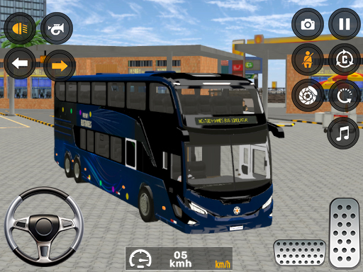 Spēle City Coach Driving Games 3d — bezmaksas online spēle