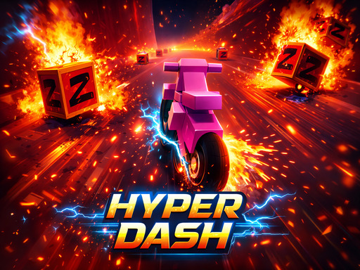 Spēle Hyber Dash — bezmaksas online spēle