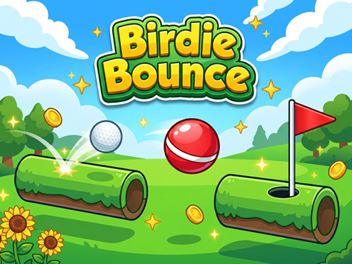 Spēle Birdie Bounce — bezmaksas online spēle