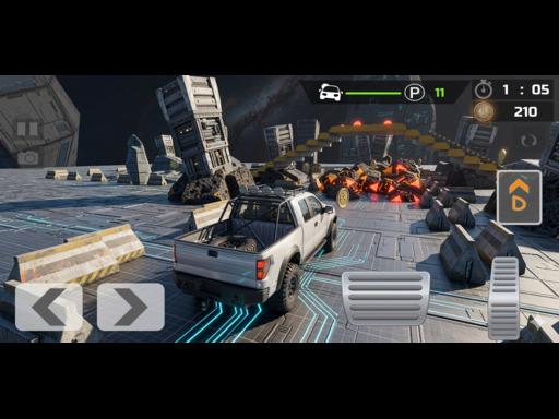 Spēle Offroad Prado Parking — bezmaksas online spēle