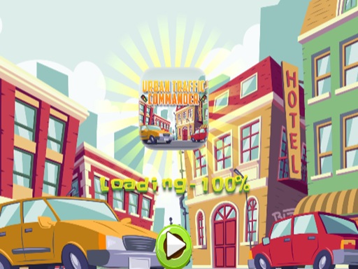 Spēle Urban Traffic Commander   Kids — bezmaksas online spēle