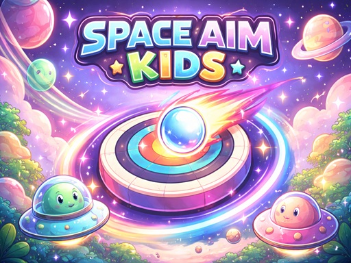 Spēle Space Aim Kids — bezmaksas online spēle