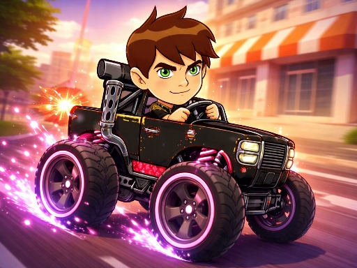 Spēle Ben Car Adventure — bezmaksas online spēle