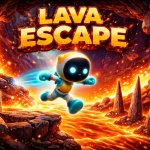 Spēle THE LAVA ESCAPE — bezmaksas online spēle